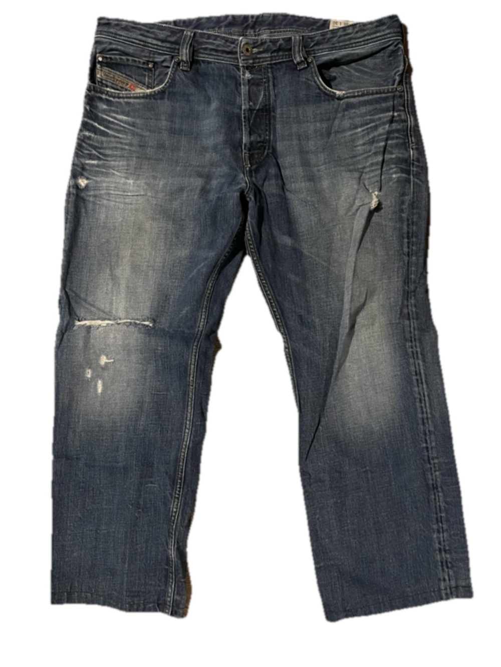 Diesel Men’s Jeans LARKEE-RELAXED Straight W36 L30 Wash 0880F Blue Button Fly